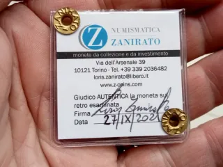 100 Lire d'oro 1912 - Molto rara