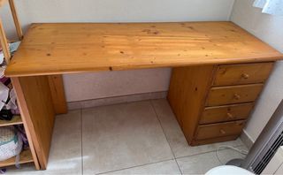 Mesa de madera pino maciza