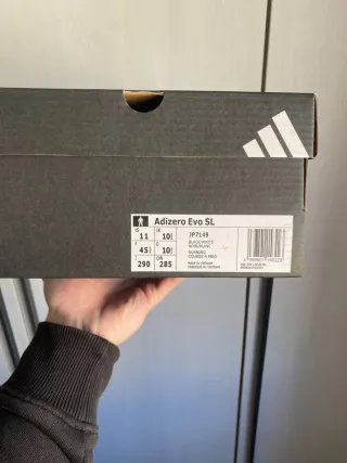 Adidas Adizero SL 45 Negro Blanco