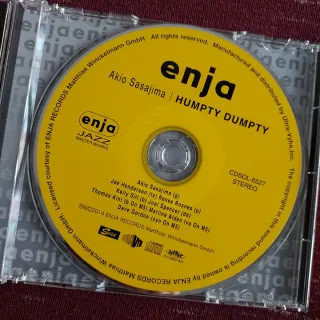 Akio Sasajima - Humpty Dumpty CD Jazz