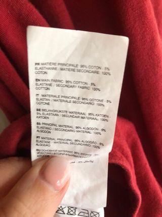 Body Jennifer rosso taglia unica