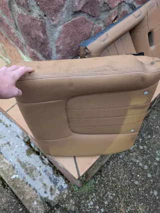 Asientos Cuero Beige Hyundai Coupe GK