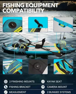 Tabla Paddle Surf Pesca 325x89x15