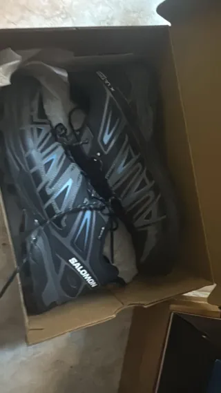 Zapatillas Salomon Gore-Tex Negras/Grises