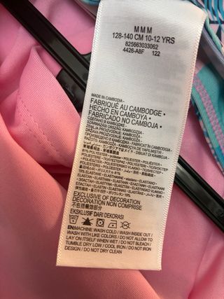 Traje de baño Hurley niña 2 piezas de SURF