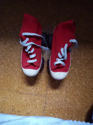 Patines Vintage Super Tao Rojos