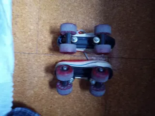 Patines Vintage Super Tao Rojos