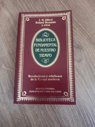 Revoluciones y rebeliones de la Europa moderna