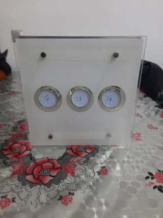 Lámpara LED 3 focos comedor/habitación