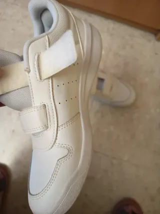 Botines Adidas Blancas Velcro Unisex