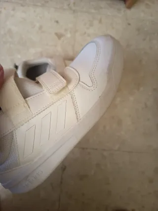 Botines Adidas Blancas Velcro Unisex
