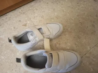 Botines Adidas Blancas Velcro Unisex