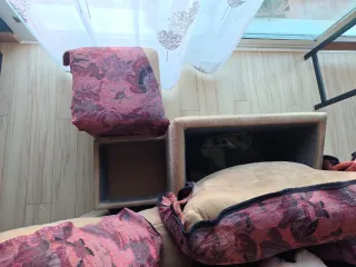 Sofá Cama 3 Plazas Tela