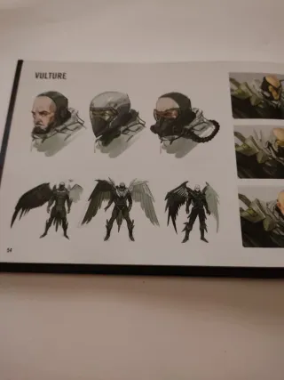 pequeño Libro de arte del videojuego Marvel