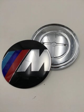 Emblema de capot BMW M 74mm Ref: 1701