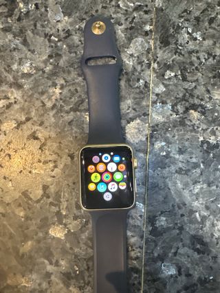 Apple Watch Serie 1 Plata/Azul Marino