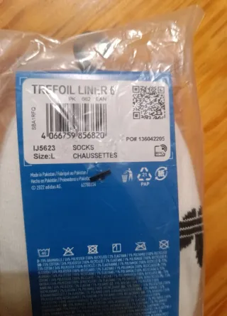 Calcetines Adidas Tobilleros Blancos Talla 43-45