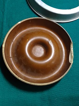 Cenicero Vintage Marrón 19.5cm de diámetro