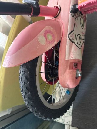 Bicicleta Infantil Btwin Rosa 14