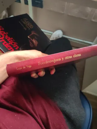 Libro de poesía de lope de Vega