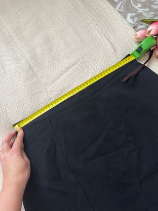 Falda Negra de Señora Talla XL de El Corte Ingles