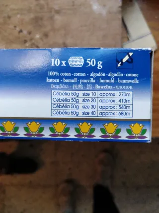 Ovillos de hilo DMC Cebelia N° 20