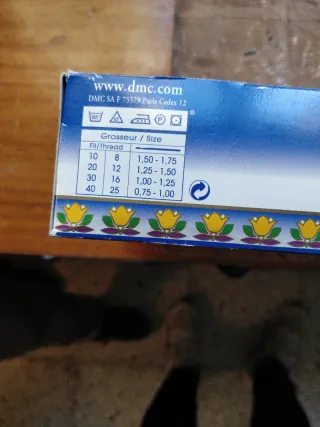 Ovillos de hilo DMC Cebelia N° 20