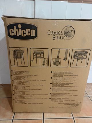 Bañera Cambiador Chicco Cuddle & Bubble