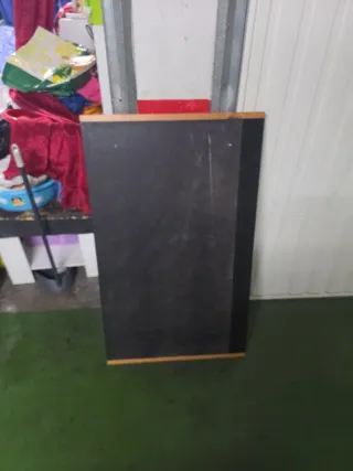 Espejo de madera y cristal