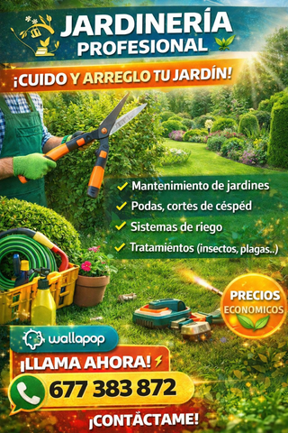 Servicios de Jardinería Profesional