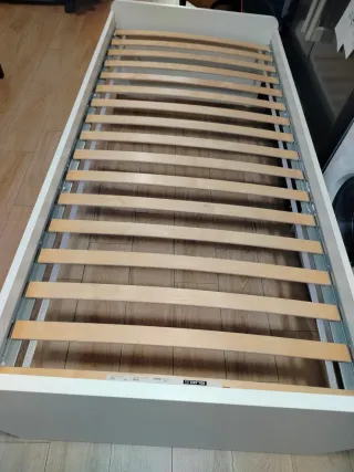 Cama individual madera 200x90