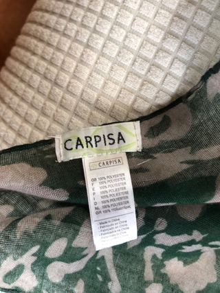 Foulard Carpisa fantasia animalier