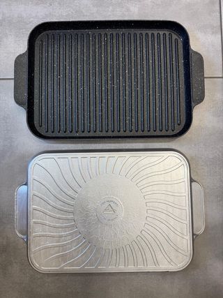 Bistecchiera Rettangolare Antiaderente 44x29 cm