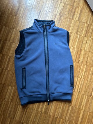 Gilet Champion reversibile blu/grigio M
