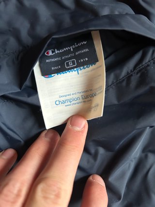 Gilet Champion reversibile blu/grigio M