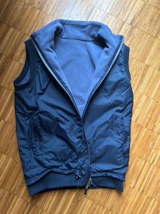 Gilet Champion reversibile blu/grigio M