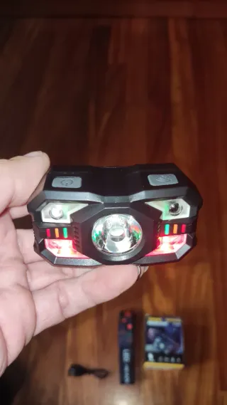 Linterna Frontal LED Multifuncional ZL-009