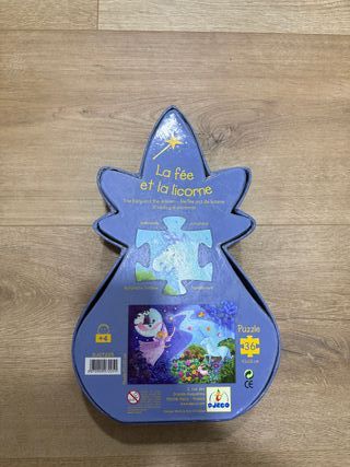 Puzzle Djeco La Fée et la Licorne 36 piezas