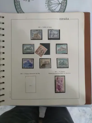 Album di francobolli Spagna 1965-1975