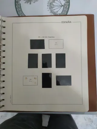 Album di francobolli Spagna 1965-1975