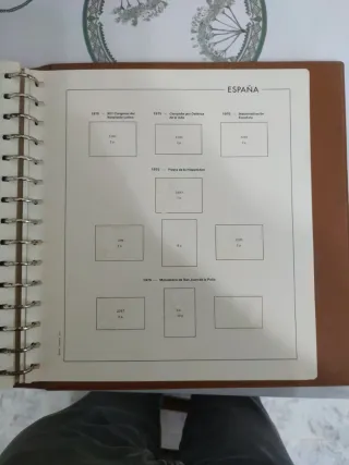 Album di francobolli Spagna 1965-1975