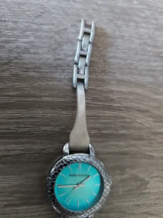 Reloj Mark Maddox Mujer Plata y Turquesa