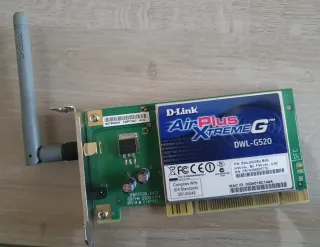 Tarjeta WiFi D-Link AirPlus Xtreme G DWL-520