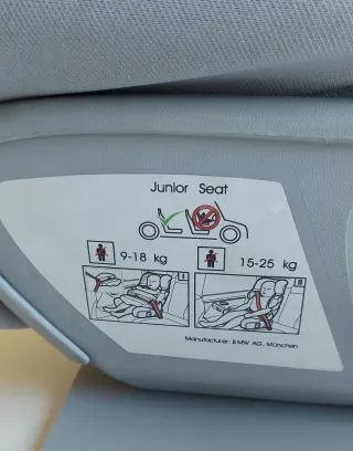 Silla coche BMW para niños