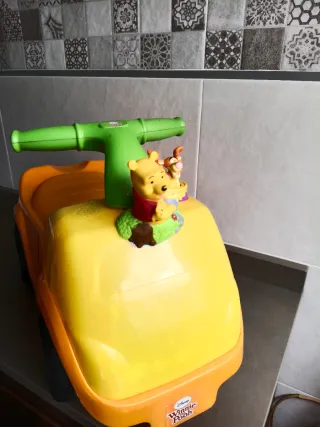 Correpasillos infantil naranja y amarillo