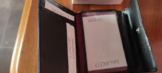 Portafoglio porta documenti Lancetti donna nero