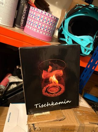 Chimenea de mesa Tischkamin