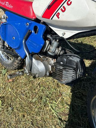 Puch Rough Rider Motocross Azul/Rojo/Blanco