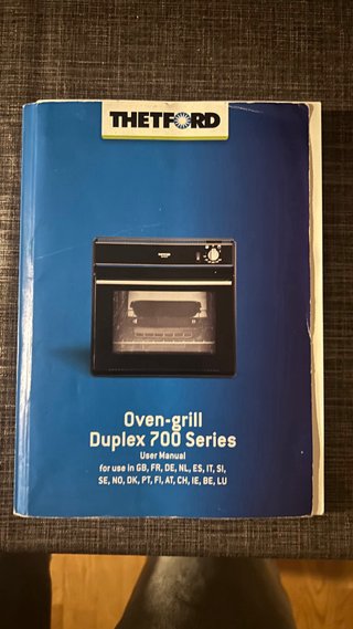 Horno Thetford Duplex 700 para Autocaravana