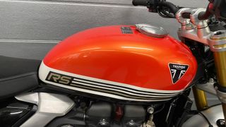 Triumph Speed Twin 1200 Naranja/Plata